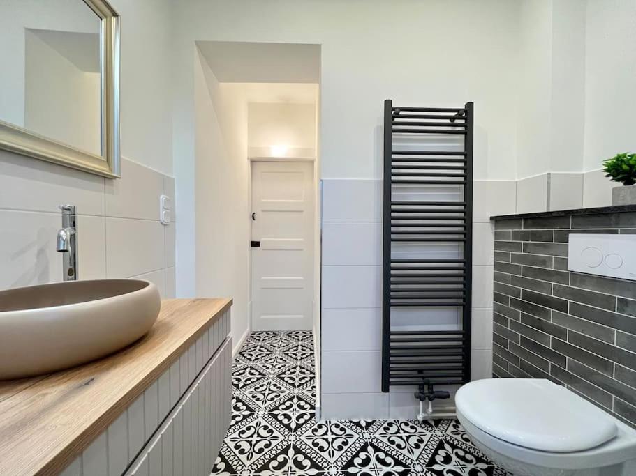 Apartment Perlmutt Mit Balkon Хузум Экстерьер фото