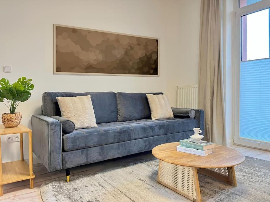 Apartment Perlmutt Mit Balkon Хузум Экстерьер фото